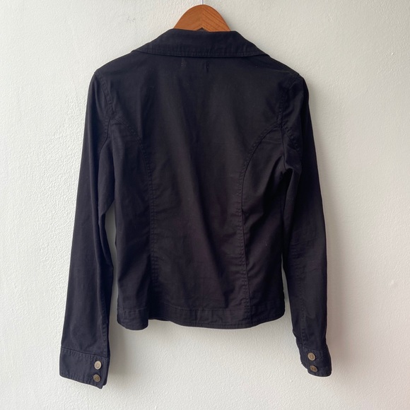 Nordstrom Adriana USA Black Denim Jacket - Picture 5 of 7